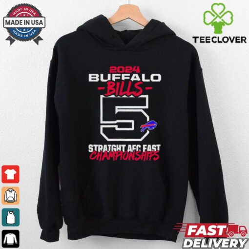 Buffalo Bills Five Straight AFC East Division Championships shirt