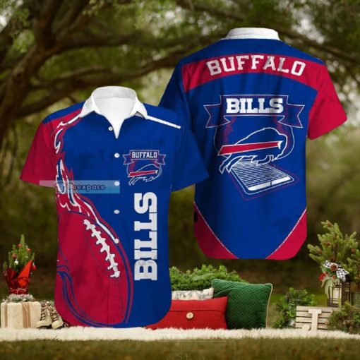 Buffalo Bills Flaming Ball Hawaiian Shirt