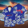 Buffalo Bills Floral Fusion Hawaiian Shirt