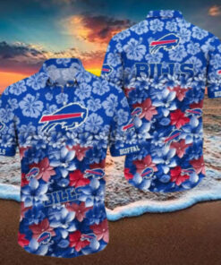 Buffalo Bills Floral Pride Hawaiian Shirt
