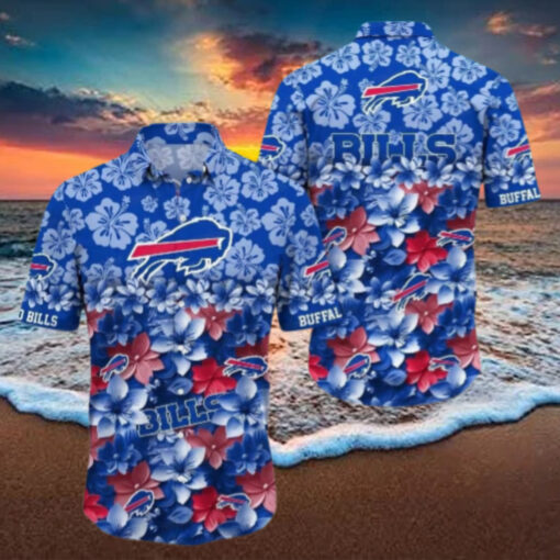 Buffalo Bills Floral Pride Hawaiian Shirt