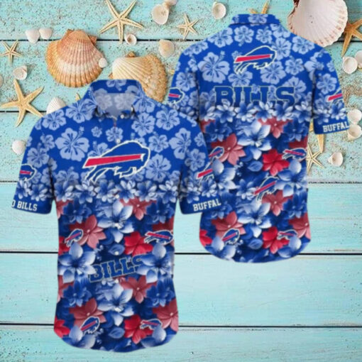Buffalo Bills Floral Pride Hawaiian Shirt