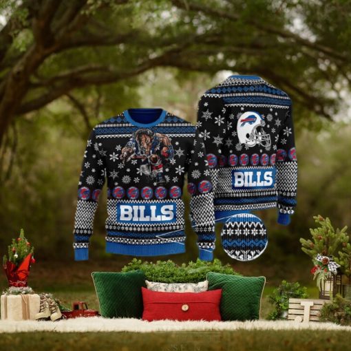 Buffalo Bills Football Christmas Ugly Xmas Sweater