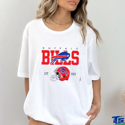 Buffalo Bills Football Helmet 1960 Classic Shirt