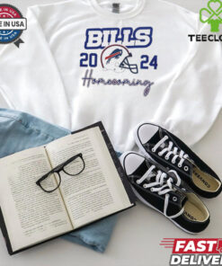 Buffalo Bills Football homecoming 2024 helmet shirt
