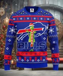 Buffalo Bills Funny Grinch Christmas Ugly Sweater