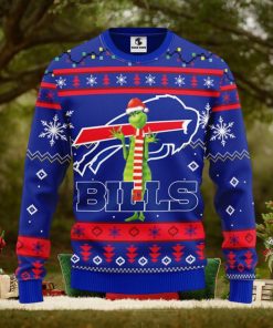 Buffalo Bills Funny Grinch Christmas Ugly Sweater