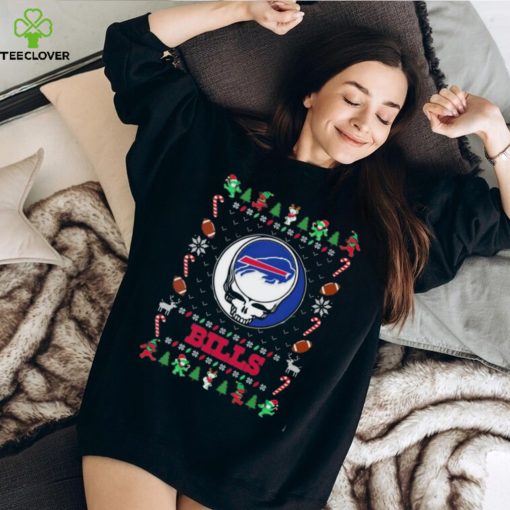 Buffalo Bills Gratefull Dead Ugly Christmas Shirt