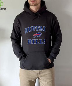 Buffalo Bills Gray NFL Team Graphic Football Shirt