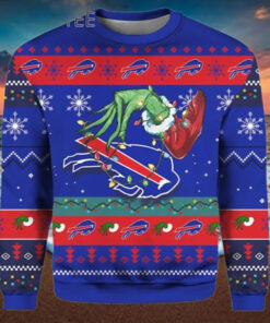 Buffalo Bills Grinch Christmas Sweater