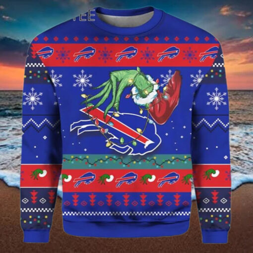 Buffalo Bills Grinch Christmas Sweater