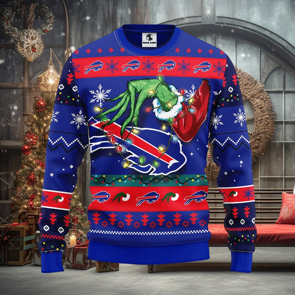 buffalo bills grinch sweater