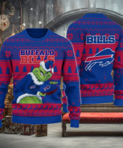 Buffalo Bills Grinch Ugly Christmas Sweater