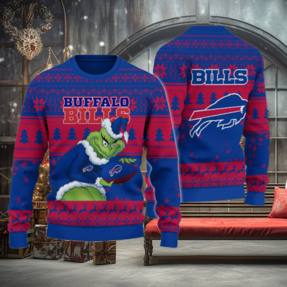Buffalo Bills Grinch Ugly Christmas Sweater Buffalo Bills Grinch Ugly Christmas Sweater