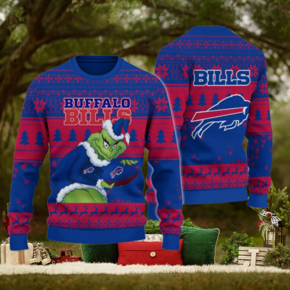 Buffalo Bills Grinch Ugly Christmas Sweater Buffalo Bills Grinch Ugly Christmas Sweater