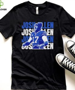 Buffalo Bills Grunge Type Josh Allen T Shirt