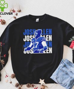 Buffalo Bills Grunge Type Josh Allen T Shirt