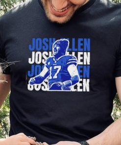 Buffalo Bills Grunge Type Josh Allen T Shirt