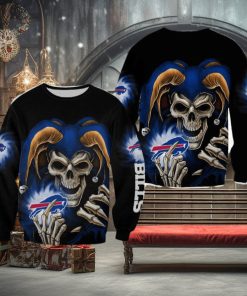 Buffalo Bills Halloween Clown Icicle Ugly Sweater For Men And Women Gift Christmas