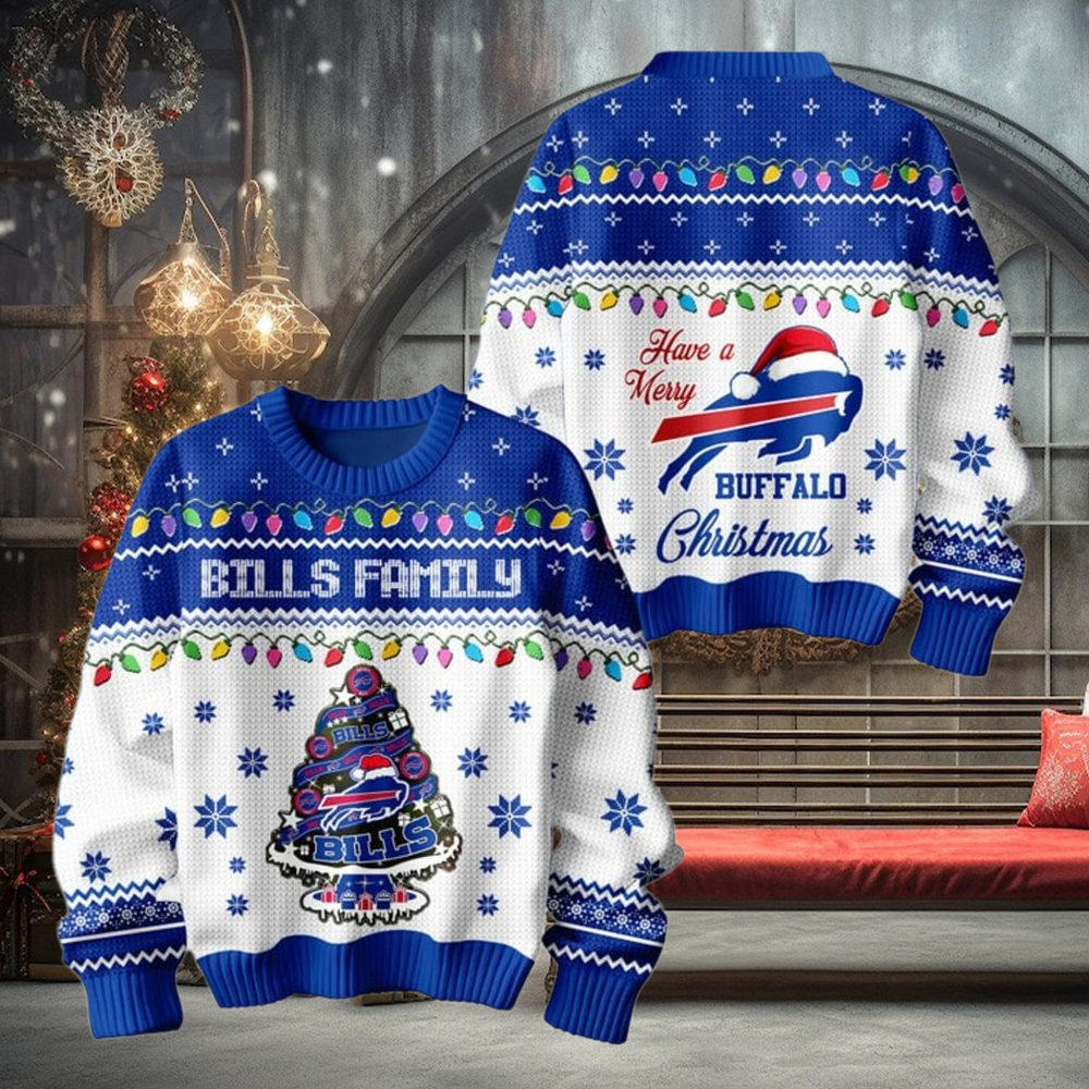 Buffalo Bills Have A Merry Christmas 2024 Ugly Sweater Buffalo Bills Have A Merry Christmas 2024 Ugly Sweater
