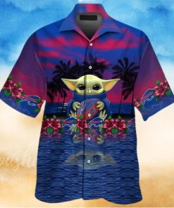 Buffalo Bills Hawaiian Shirt, Baby Yoda, Tropical Hawaiian Shirt