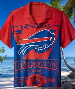 Buffalo Bills Hawaiian Shirt, EST 1960, Hawaiian Style Shirt