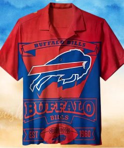 Buffalo Bills Hawaiian Shirt, EST 1960, Hawaiian Style Shirt