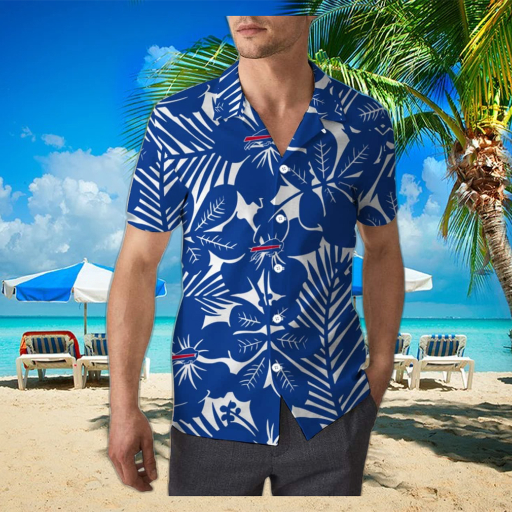 Buffalo Bills Hawaiian Shirt Flower Pattern Beach Gift For Friend