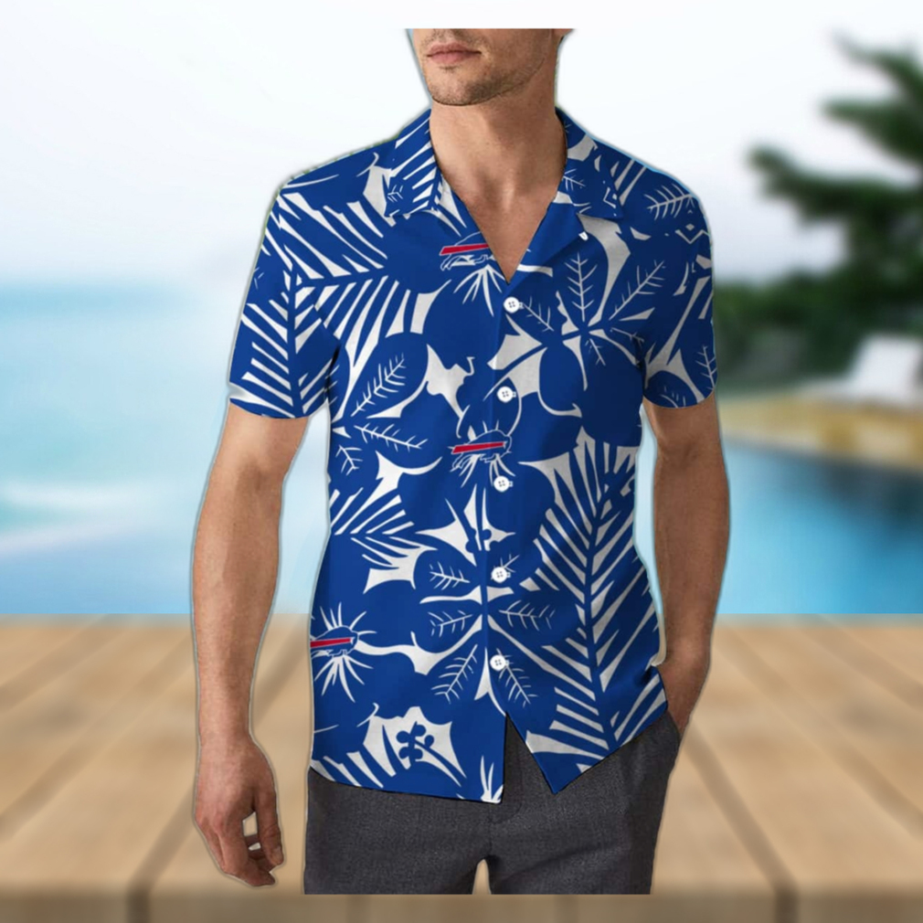 Buffalo Bills Hawaiian Shirt Flower Pattern Bill Pattern Buffalo Bills Gift  - Personalized Gifts: Family, Sports, Occasions, Trending