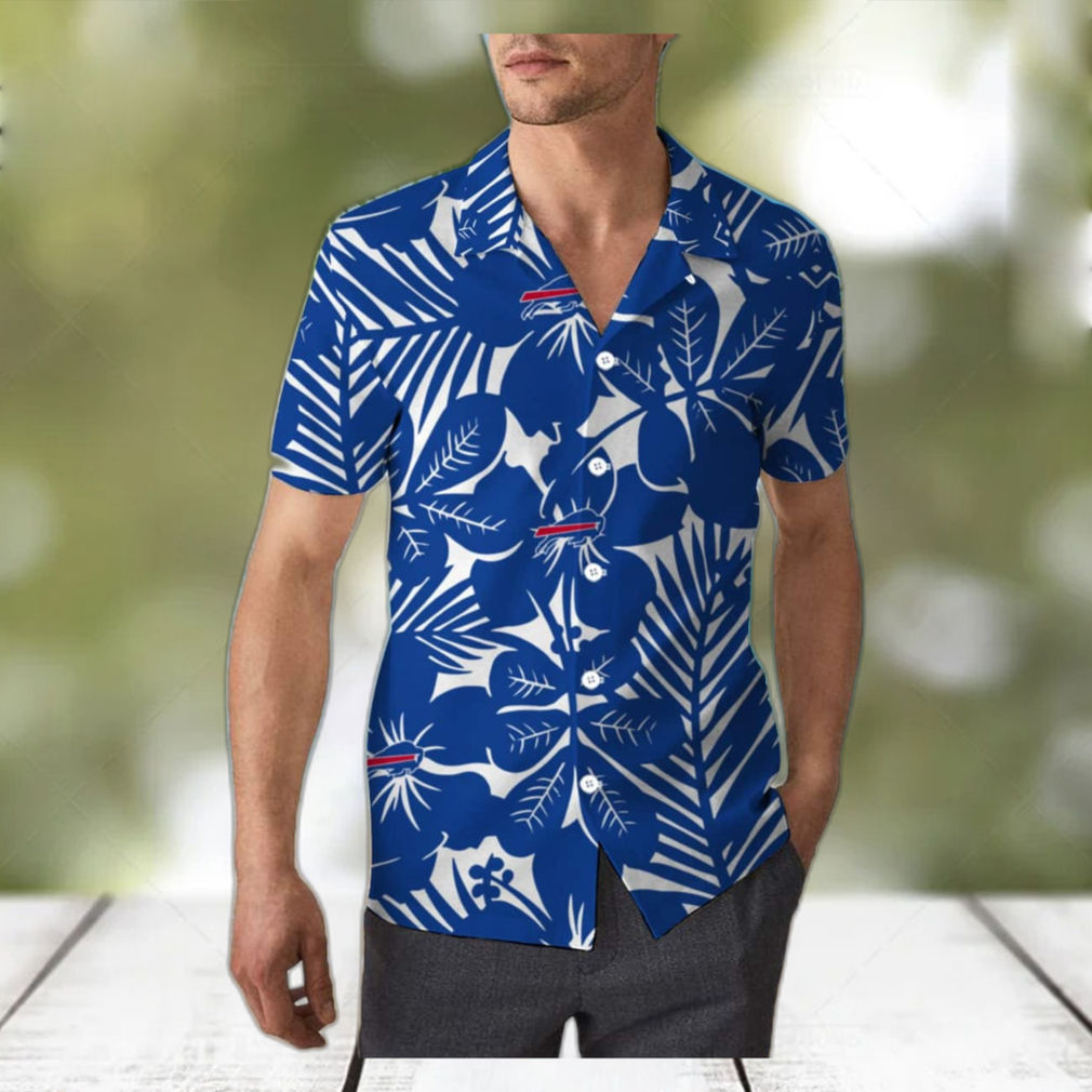 Buffalo Bills Hawaiian Shirt Flower Pattern Beach Gift For Friend