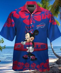 Buffalo Bills Hawaiian Shirt, Minnie Mouse, Tropical Hawaiian Shirt