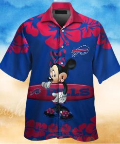 Buffalo Bills Hawaiian Shirt, Minnie Mouse, Tropical Hawaiian Shirt