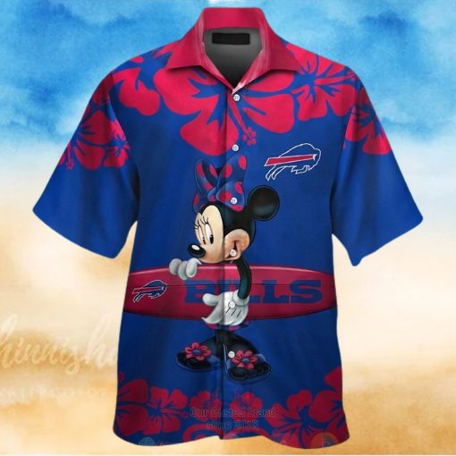 Buffalo Bills Hawaiian Shirt, Minnie Mouse, Tropical Hawaiian Shirt