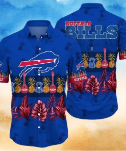 Buffalo Bills Hawaiian Shirt, Musical Instrument, Hawaiian Style Shirt