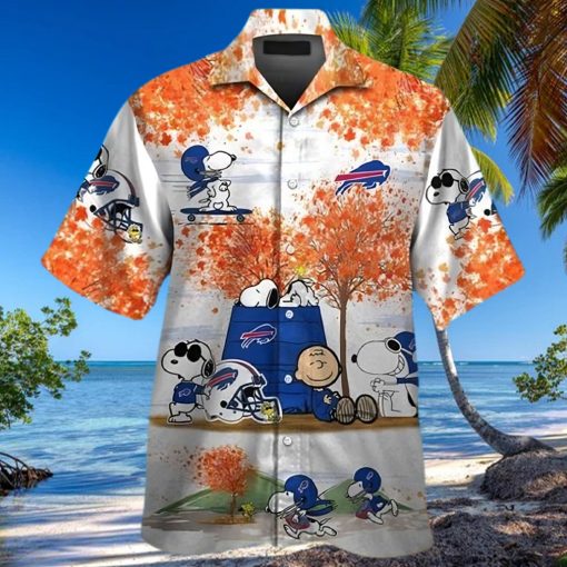 Buffalo Bills Hawaiian Shirt, Snoopy Charlie Brown, Tropical Hawaiian Shirt