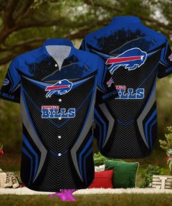 Buffalo Bills Hawaiian Shirt Tropical Flower Beach Unisex Gift For Fans NFL