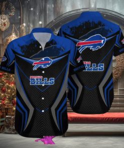 Buffalo Bills Hawaiian Shirt Tropical Flower Beach Unisex Gift For Fans NFL