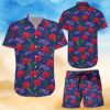 Buffalo Bills Hawaiian Shorts and Shirt Summer Beach Shirt Full Over Printt