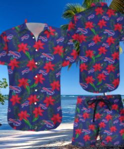 Buffalo Bills Hawaiian Shorts and Shirt Summer Beach Shirt Full Over Printt