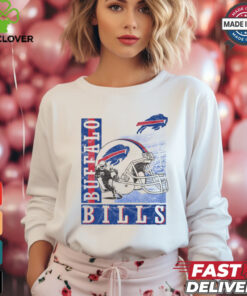 Buffalo Bills Helmet Dash T Shirt