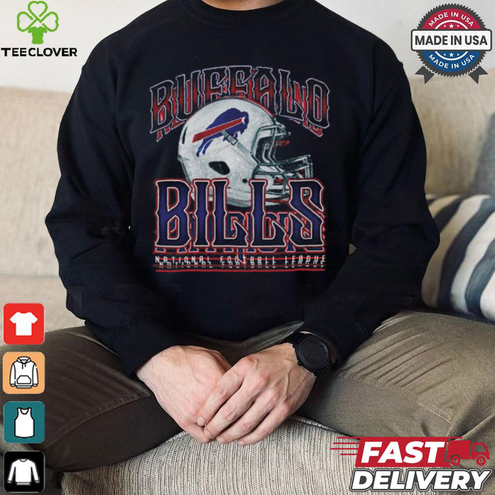 Buffalo Bills Helmet Garment Dyed Heavyweight T Shirt Buffalo Bills Helmet Garment Dyed Heavyweight T Shirt
