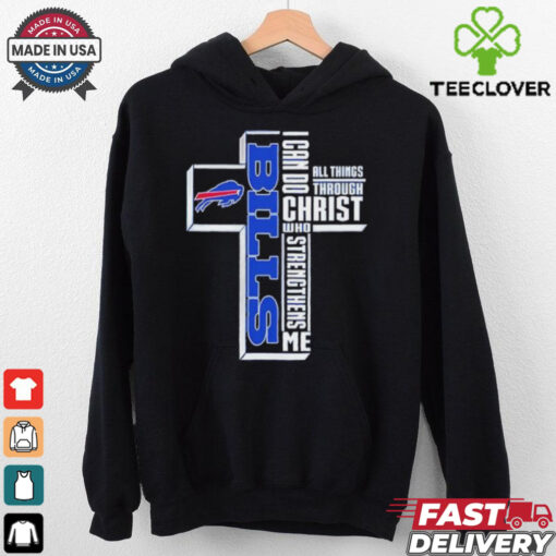 Buffalo Bills I can do all things through Christ who strengthens me shirt