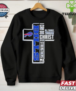 Buffalo Bills I can do all things through Christ who strengthens me shirt