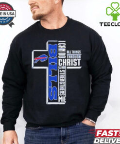 Buffalo Bills I can do all things through Christ who strengthens me shirt