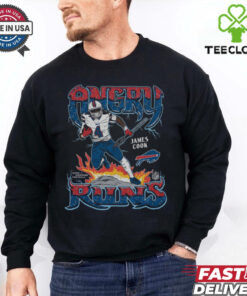 Buffalo Bills James Cook Angry Runs 2024 T Shirt
