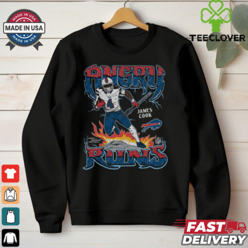 Buffalo Bills James Cook Angry Runs 2024 T Shirt