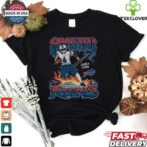 Buffalo Bills James Cook Angry Runs 2024 T Shirt