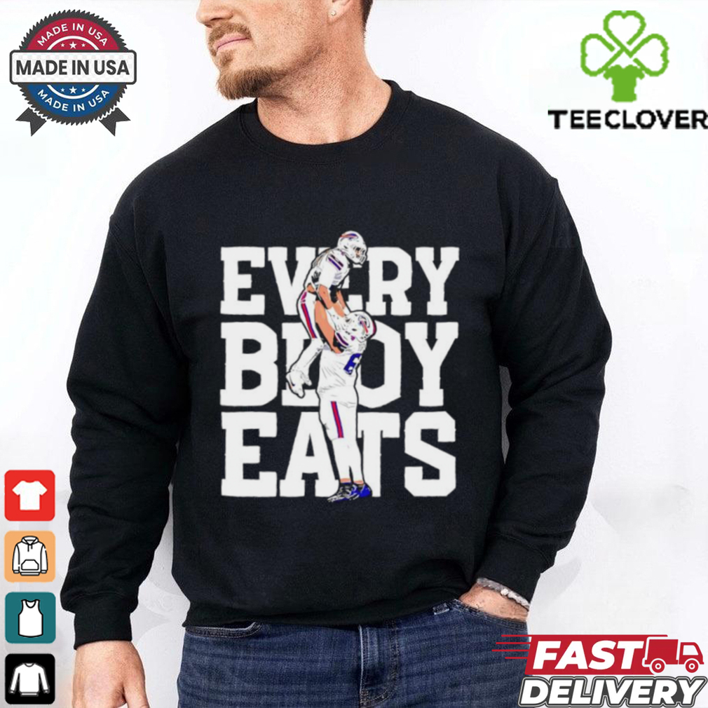 Buffalo Bills James Cook everybody eats shirt Buffalo Bills James Cook everybody eats shirt