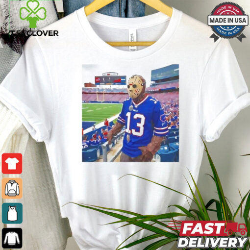 Buffalo Bills Jason Voorhees Friday the 13th Halloween shirt