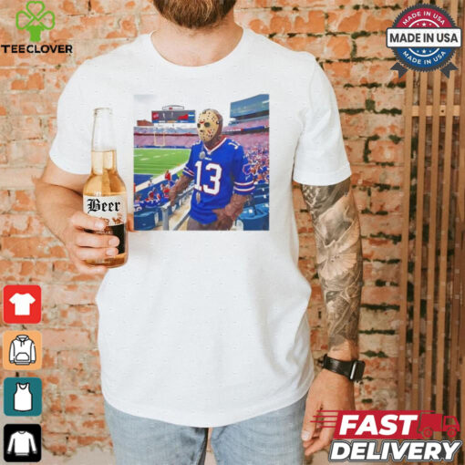 Buffalo Bills Jason Voorhees Friday the 13th Halloween shirt
